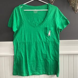 Women’s Scoop Neck Pilsner T-Shirt in Large